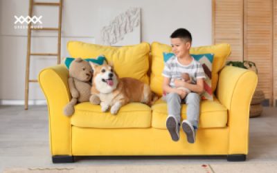 N&ecirc;n chọn da g&igrave; cho sofa gia đ&igrave;nh c&oacute; trẻ nhỏ? Hướng dẫn chọn đ&uacute;ng từ g&oacute;c nh&igrave;n vật liệu