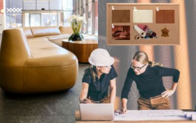 Tại sao các kiến trúc sư và nhà thiết kế nội thất ưa chuộng da bò Ý?